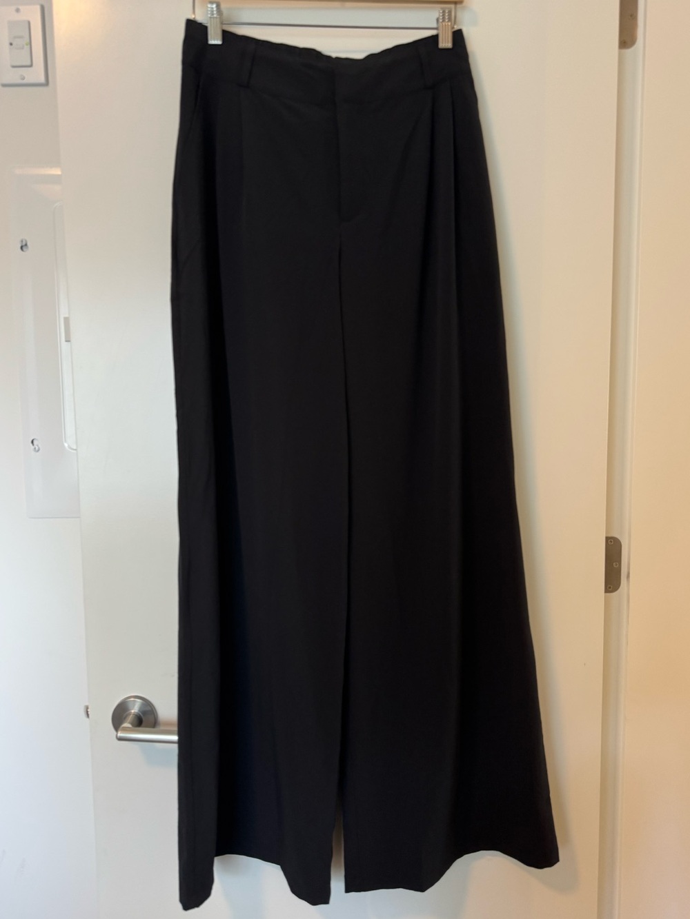 Alo Yoga High Waist Wide-Leg Trousers Long Size M